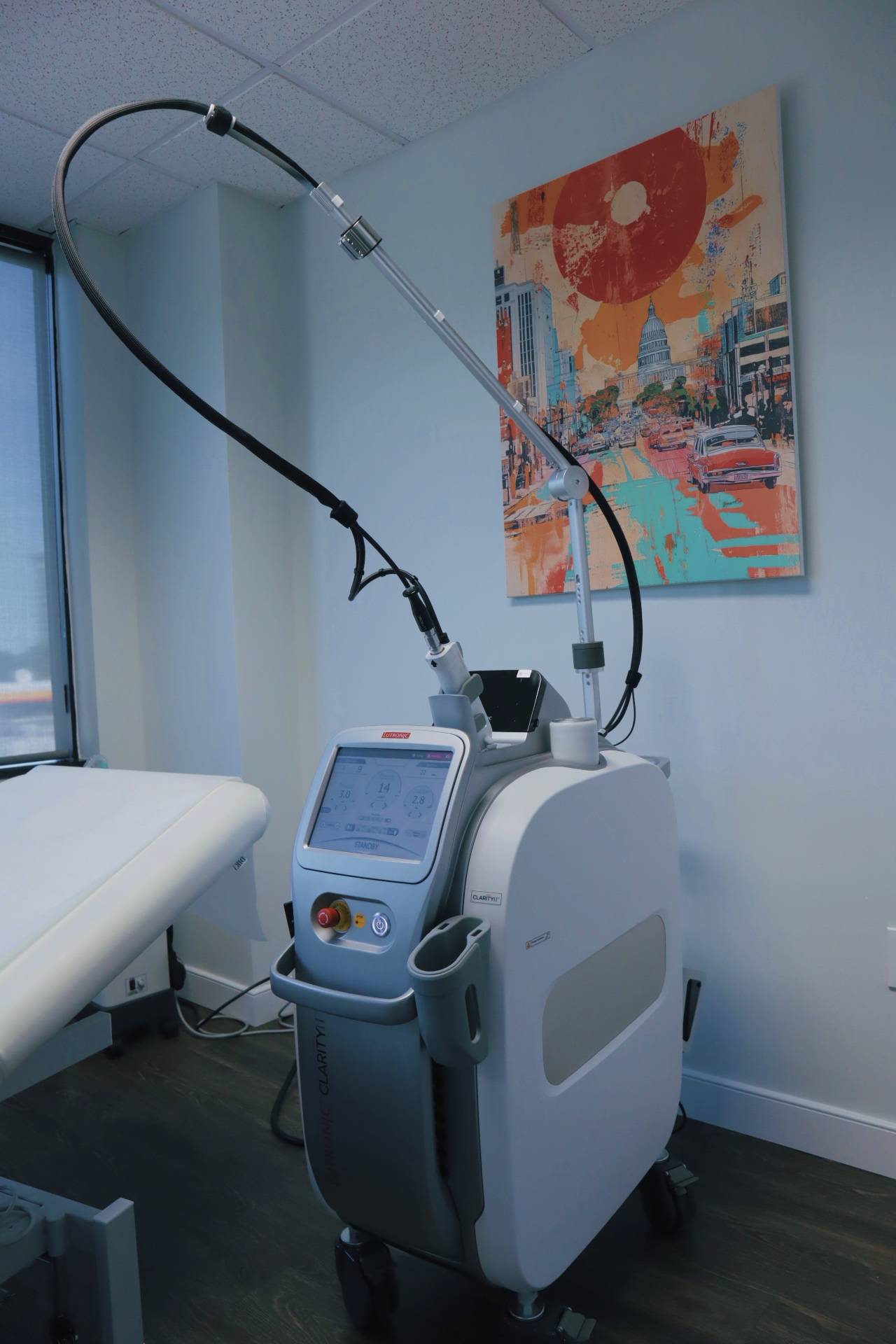 The Clarity II in a treatment room