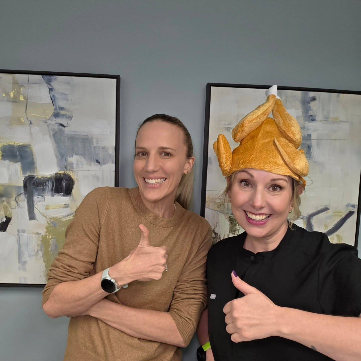 Instagram post: a Thanksgiving photo taken at the studio