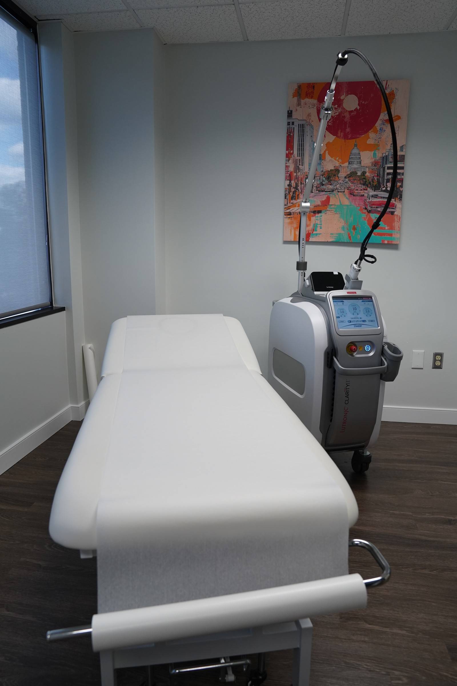 The Clarity II treatment room
